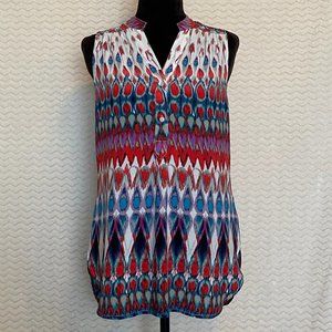 EUC Market & Spruce Coval V-Neck Top - Large